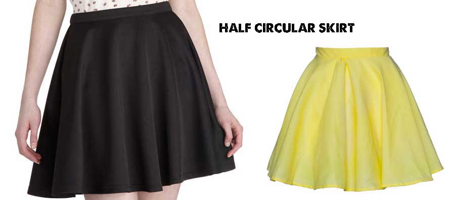 Half Circular Skirt