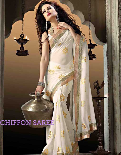 Chiffon Saree